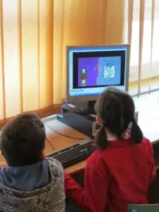 children, pupils, painting, drawing, paint, computer, computers, student, science, hardware, school, education, computer lab, computer room, computer, computer, computer lab, computer lab, computer lab, computer lab, computer lab